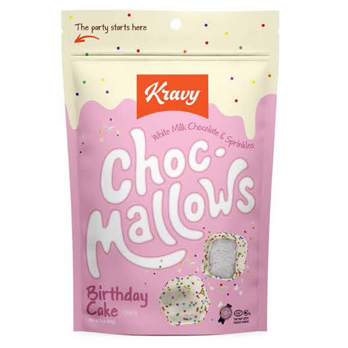 Choc-Mallows Birthday Cake